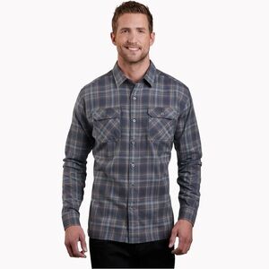 Kühl — Men's Dillinger Long Sleeve Flannel Button-Up Shirt — Size XL